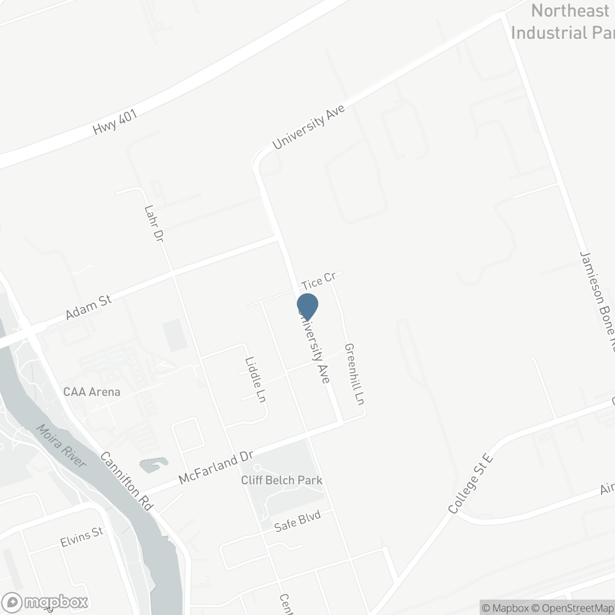 161 UNIVERSITY AVENUE, Belleville, Ontario K8N 4Y4
